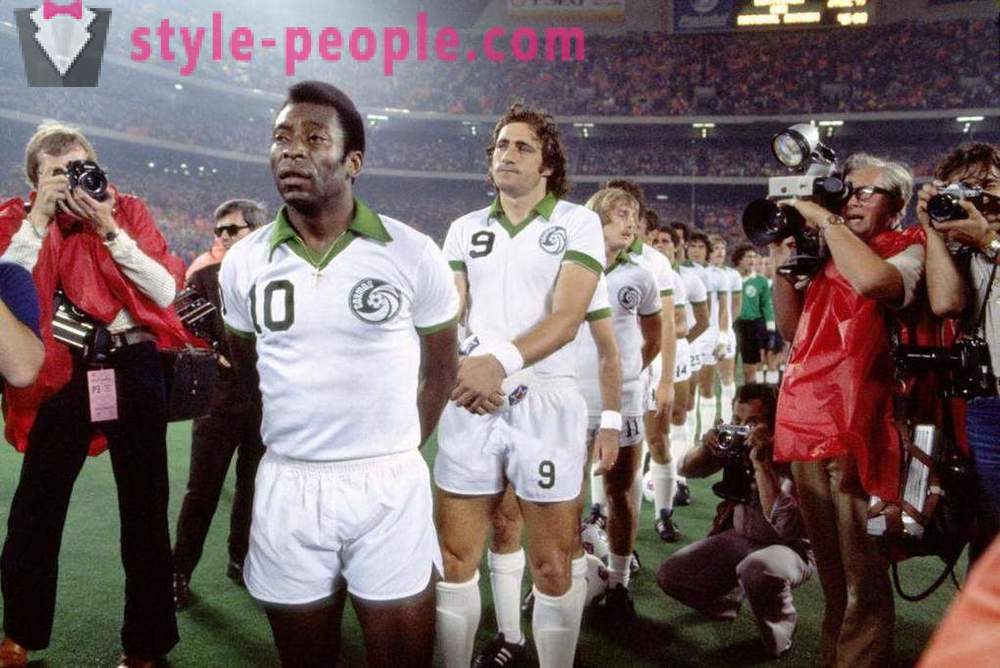 Edson Arantes: biografia, kariera futbolu Pele, nagrody i zdjęcia