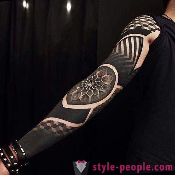 Blekvork tatuaż: specyficzny styl