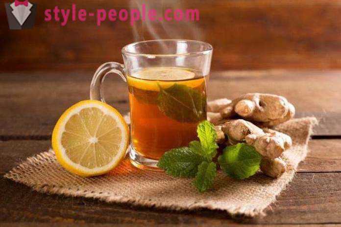 Odchudzanie herbatę z imbirem i cytryną: Przepisy, opinie