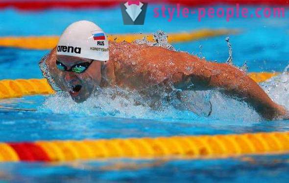 Jewgienij Korotyszkin: słynny rosyjski pływak
