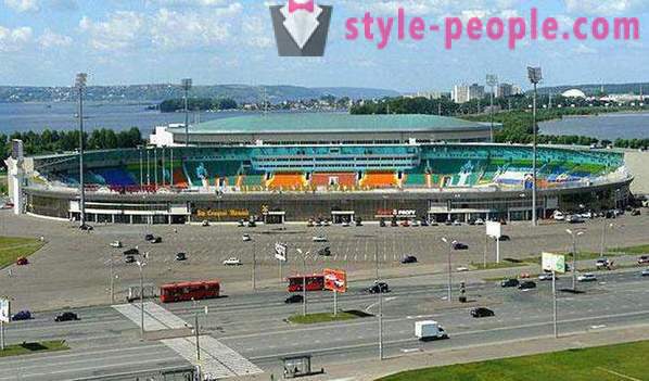 Stadion Centralny, Kazan historia, adres i pojemność