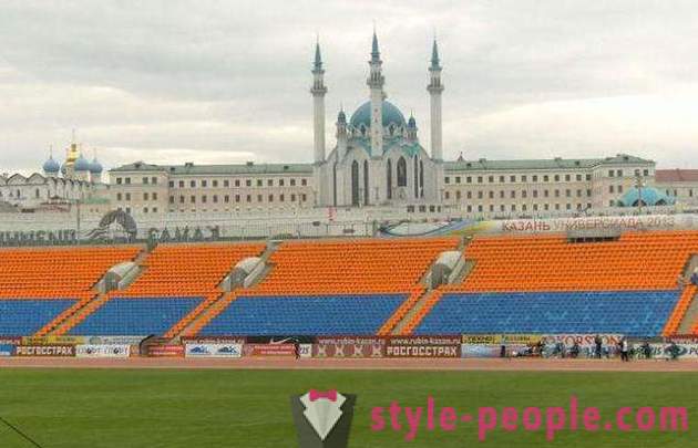 Stadion Centralny, Kazan historia, adres i pojemność