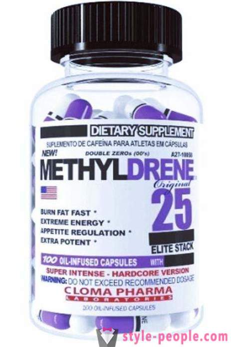 Fat Burner Methyldrene 25: Opinie