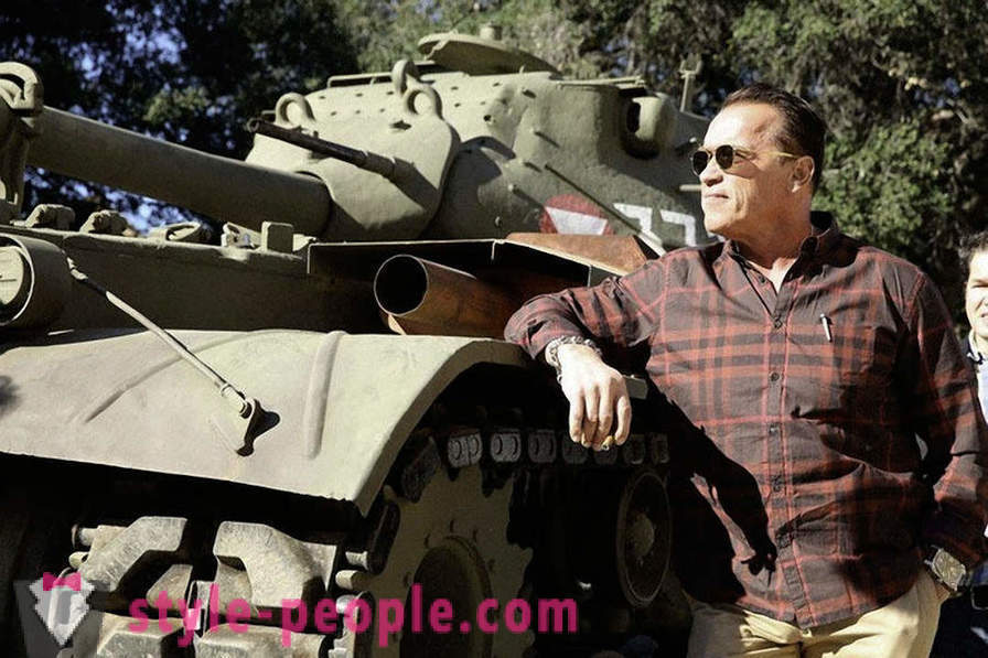 Biuro Arnolda Schwarzeneggera w wojsku