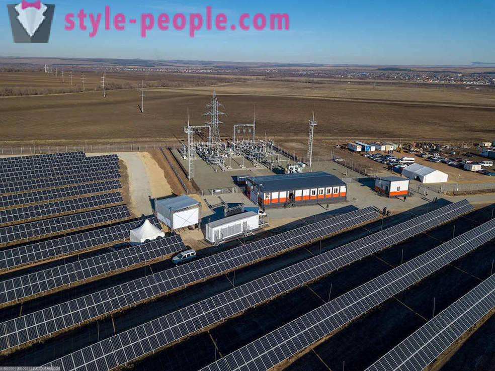Największa elektrownia słoneczna w Rosji