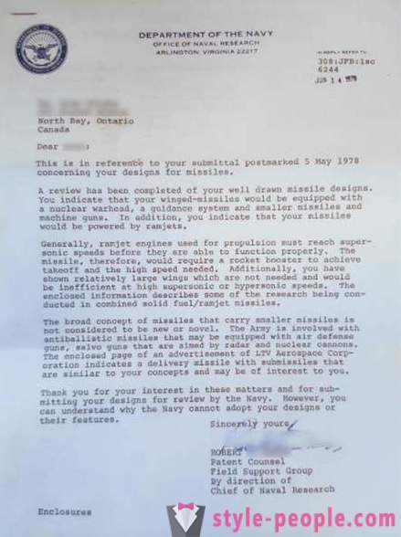 Pentagon odpowiedział na pismo z 40 lat później