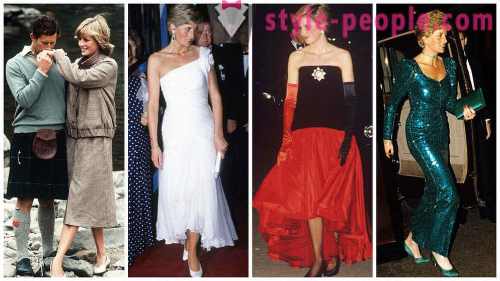 Znani sukienki księżna Diana