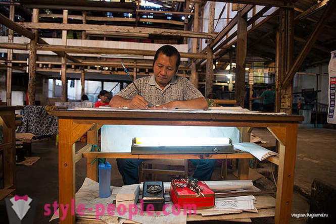 Jak zrobić batik w Indonezji