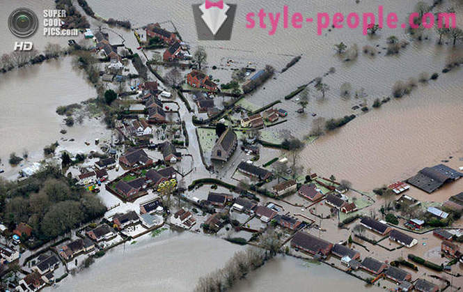 Powódź w południowo-zachodniej Anglii