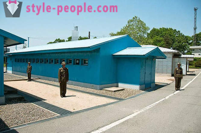 Panmundzhom - dziwna granica między Korei Północnej i Południowej