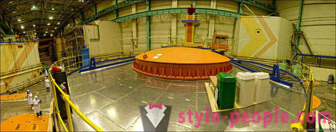 Zwiedzanie elektrowni jądrowej Kolskim
