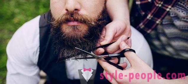 Męska broda stylowy: rodzaje, zwłaszcza opieki