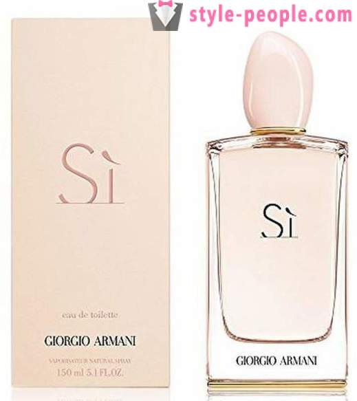Perfumy Giorgio Armani Si: opis i opinie