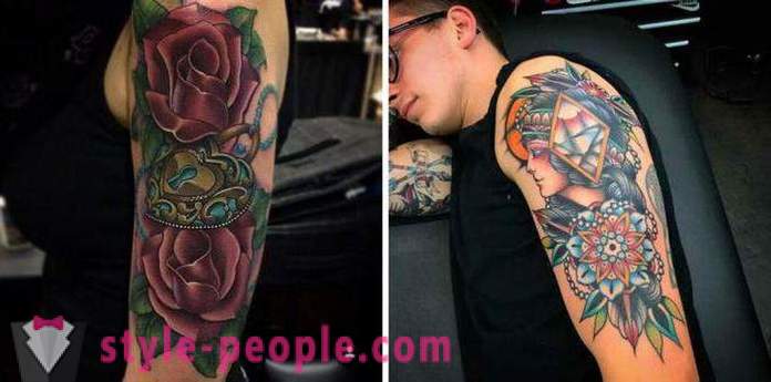 Rysunki sztuka na ciele: tatuaż stylów i ich cechy
