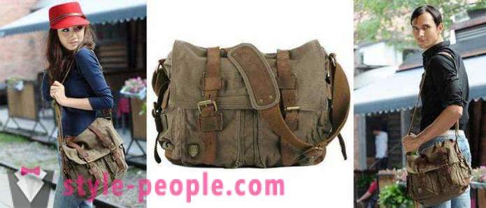 Style torby: wojskowych, retro, klasyczne. Drogowe i torby sportowe. sprzęgło żeński
