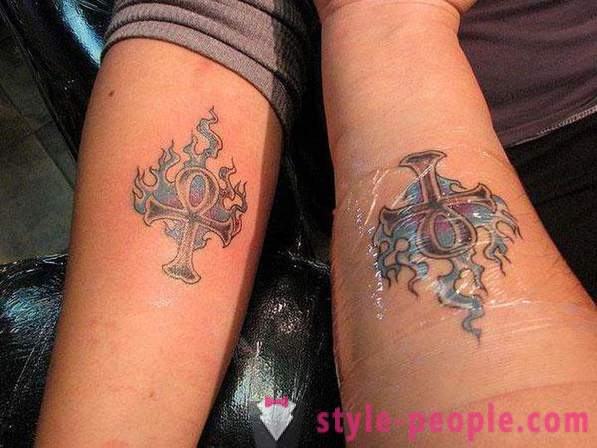 Sparowany tatuaż dla dwojga - obecny dowód wiecznej miłości