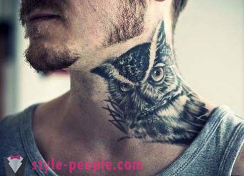 Rodzaje i wartość tatuaże „Ptak”