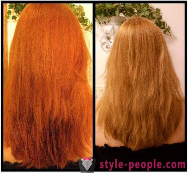 Gliceryna włosy w domu: opinie, zdjęcia. Rozjaśniania włosów gliceryna