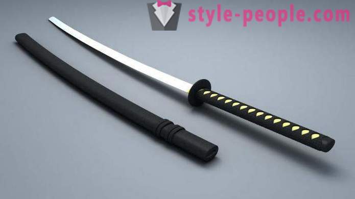 Japoński miecz: nazwa, rodzaje, produkcja, zdjęcia