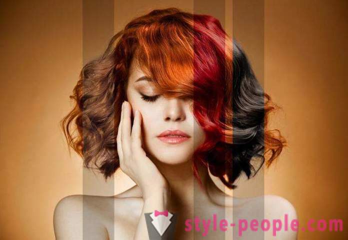 Profesjonalne farbowania włosów „Matrix”: paleta i opinie