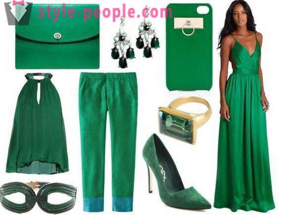 Zielony kolor zlewa się z jakichkolwiek ubrań?