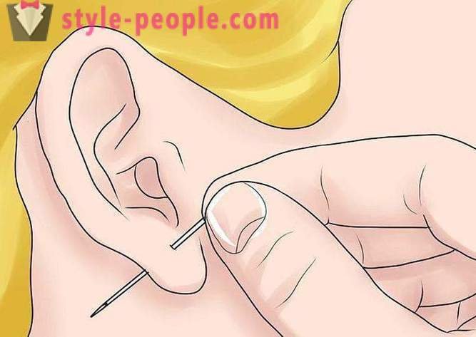 Jak w domu do przekłuwania uszu? Jak dbać o przekłutych uszu