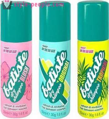 Suchy szampon - cechy aplikacji