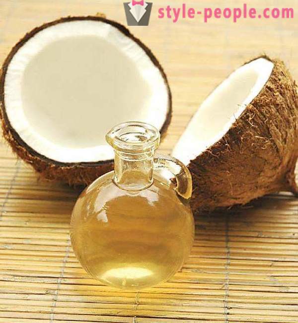 Olej kokosowy: application, nieruchomości, przepisy kulinarne